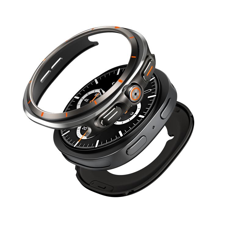 For Samsung Galaxy Watch8 44mm Transform Into Ultra Metal Watch Protective Cover