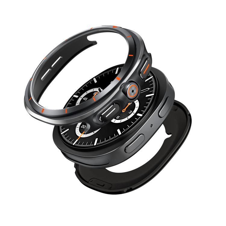 For Samsung Galaxy Watch8 44mm Transform Into Ultra Metal Watch Protective Cover