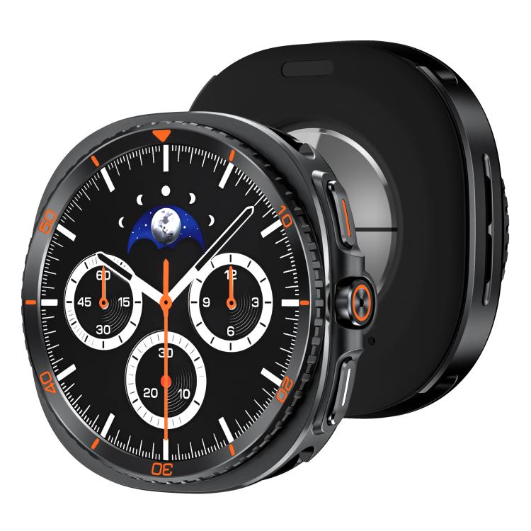 For Samsung Galaxy Watch8 44mm Transform Into Watch8 Classic Metal Watch Protective Cover