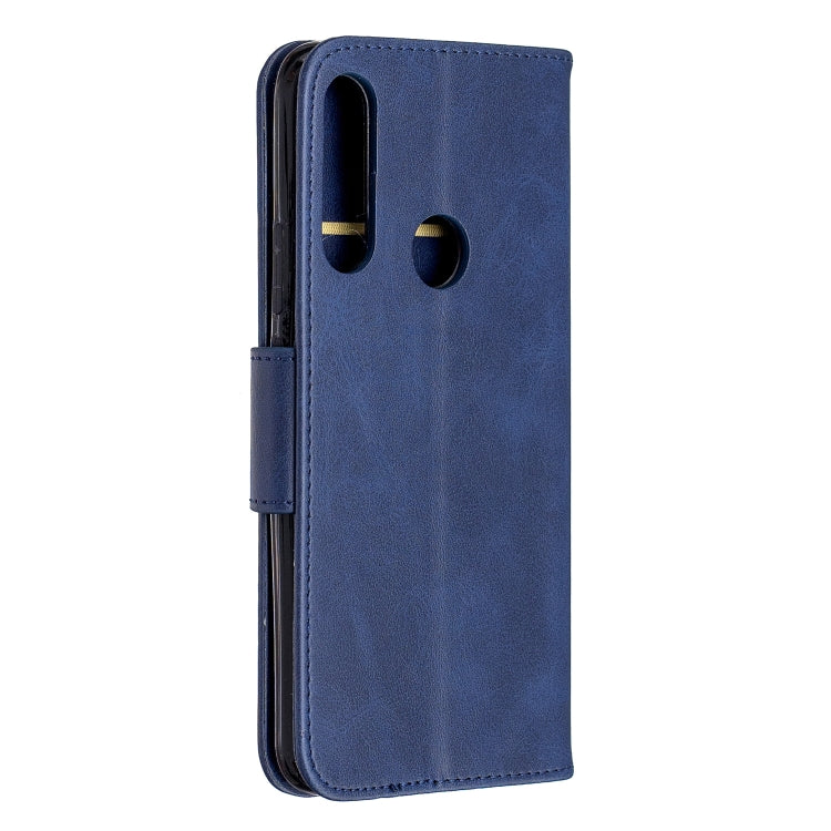 Retro Lambskin Texture Pure Color Horizontal Flip PU Leather Case for  Huawei P Smart  Z, with Holder & Card Slots & Wallet & Lanyard