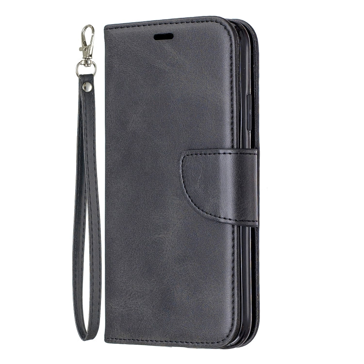 For iPhone 11 Retro Lambskin Texture Pure Color Horizontal Flip PU Leather Case , with Holder & Card Slots & Wallet & Lanyard