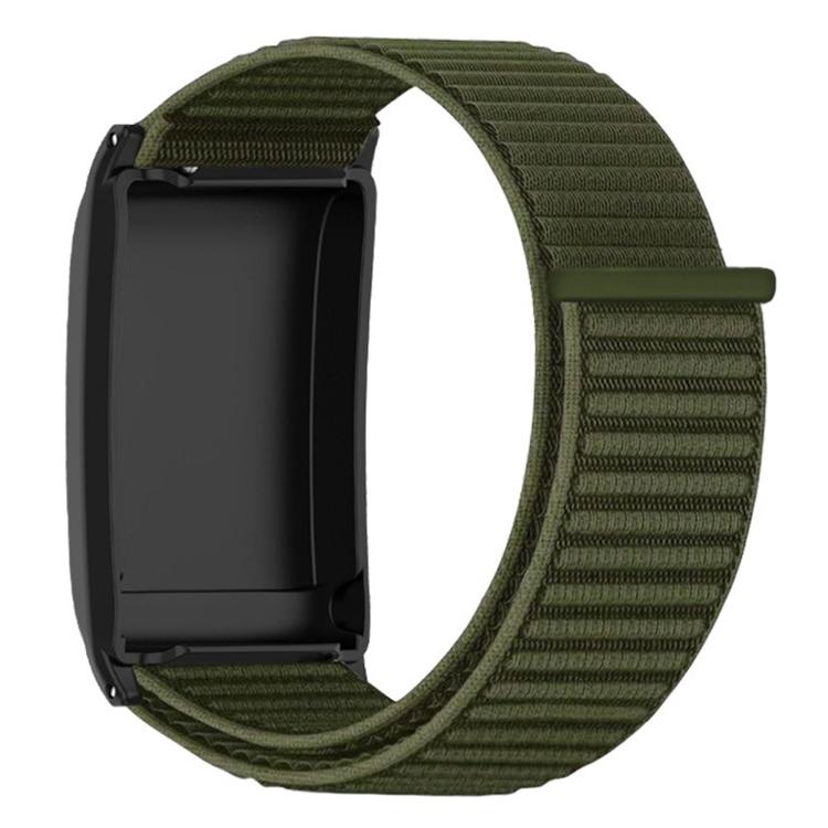 For WHOOP 5.0 Woven Nylon Hook And Loop Fastener Watch Band