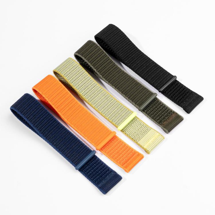 For WHOOP 5.0 Woven Nylon Hook And Loop Fastener Watch Band