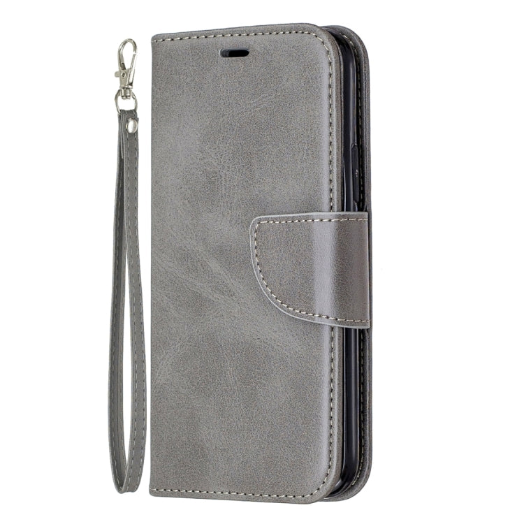For iPhone 11 Pro Retro Lambskin Texture Pure Color Horizontal Flip PU Leather Case, with Holder & Card Slots & Wallet & Lanyard