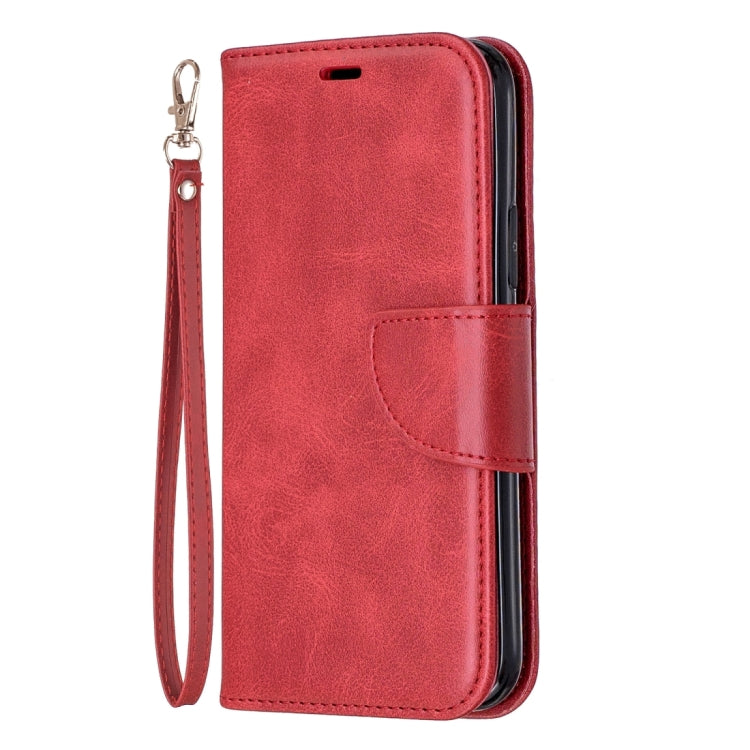 For iPhone 11 Pro Retro Lambskin Texture Pure Color Horizontal Flip PU Leather Case, with Holder & Card Slots & Wallet & Lanyard