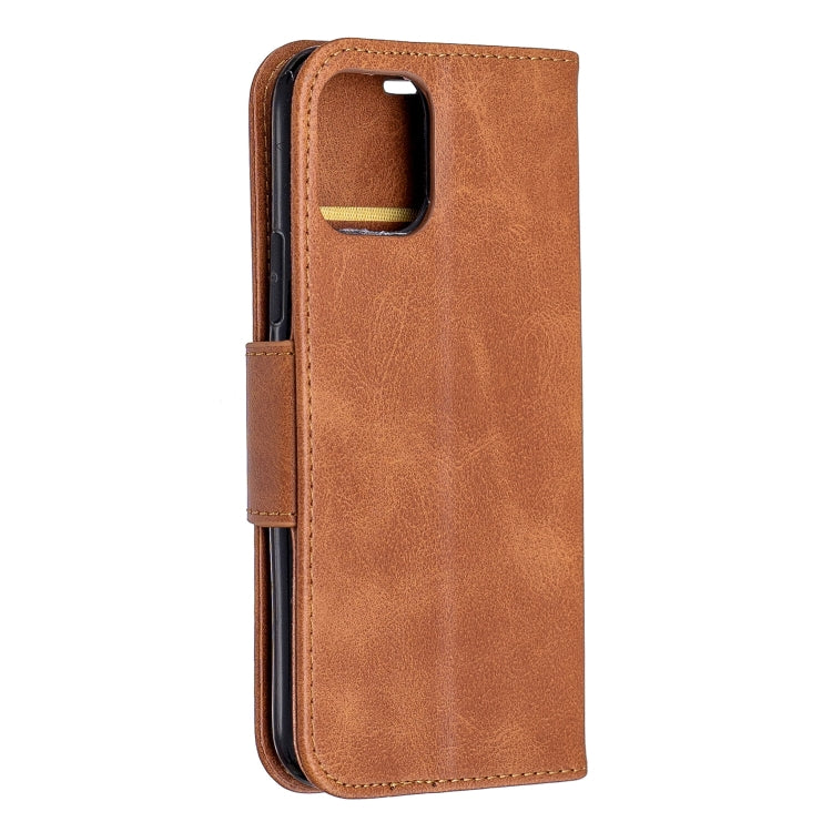 For iPhone 11 Pro Retro Lambskin Texture Pure Color Horizontal Flip PU Leather Case, with Holder & Card Slots & Wallet & Lanyard
