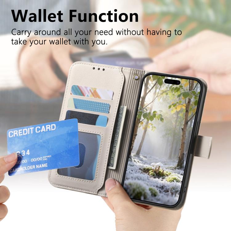 For iPhone 15 Pro Rhombic Texture Zipper Wallet Metal Bow-knot Vegan Leather Phone Case with Strap