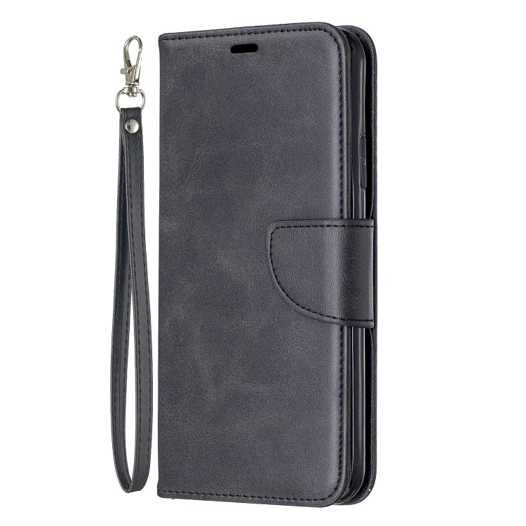 For iPhone 11 Pro Max Retro Lambskin Texture Pure Color Horizontal Flip PU Leather Case, with Holder & Card Slots & Wallet & Lanyard