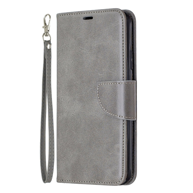 For iPhone 11 Pro Max Retro Lambskin Texture Pure Color Horizontal Flip PU Leather Case, with Holder & Card Slots & Wallet & Lanyard