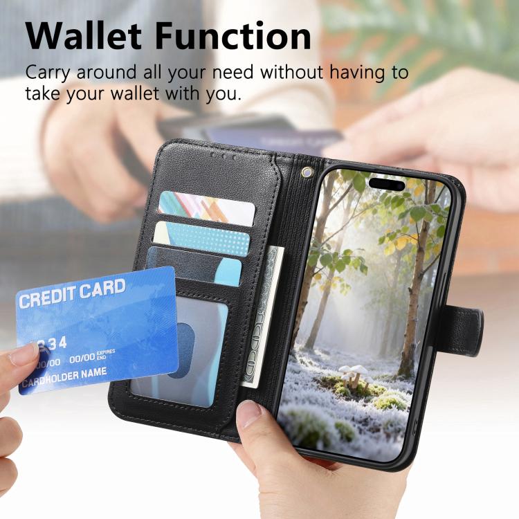 For Samsung Galaxy A17 Rhombic Texture Zipper Wallet Metal Bow-knot Vegan Leather Phone Case with Strap