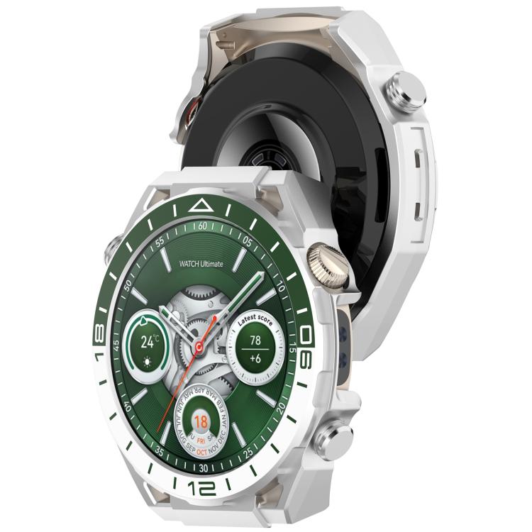 For Huawei Watch 5 46mm Change to Watch Ultimate Design PC Hollow Watch Protective Cover