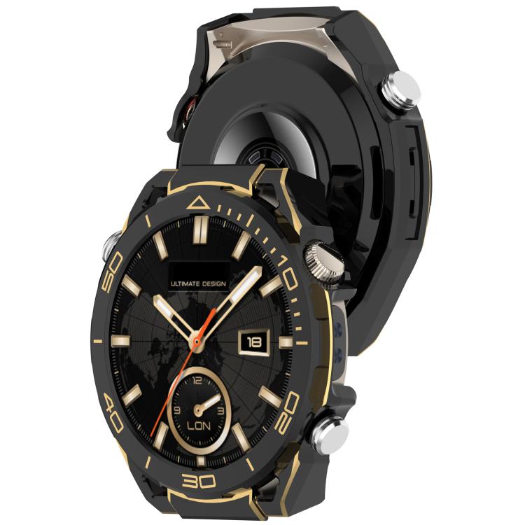 For Huawei Watch 5 46mm Change to Watch Ultimate Design PC Hollow Watch Protective Cover