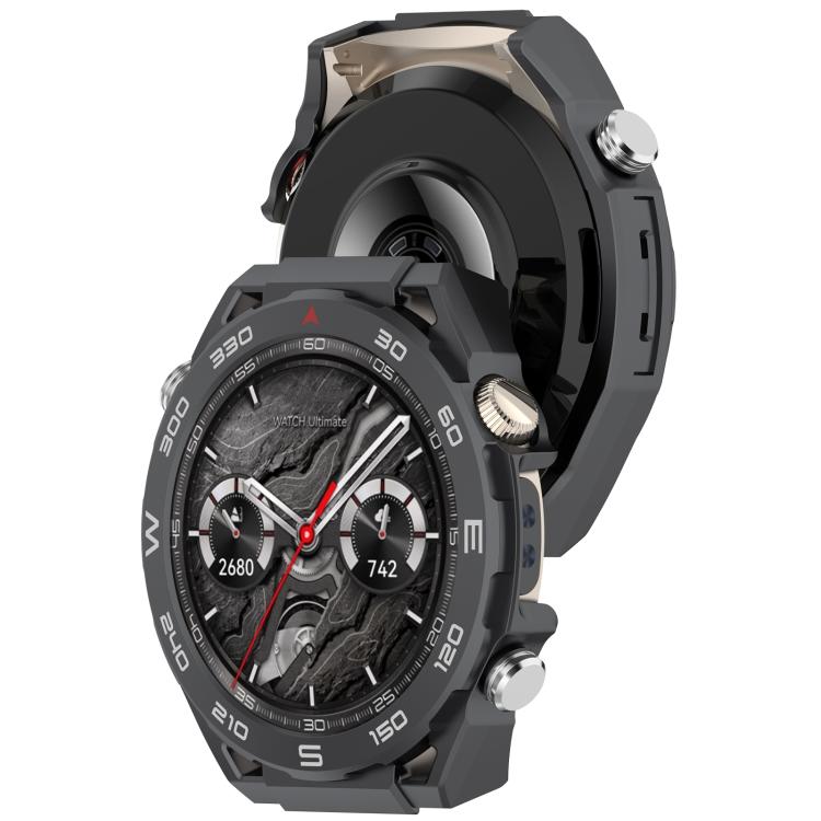 For Huawei Watch 5 46mm Change to Watch Ultimate Design PC Hollow Watch Protective Cover
