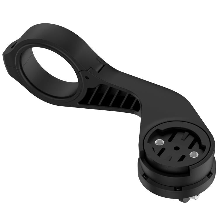 For Garmin Edge Series Two Section Mountain Bike Stopwatch Mount Holder Extension Support Frame - Black