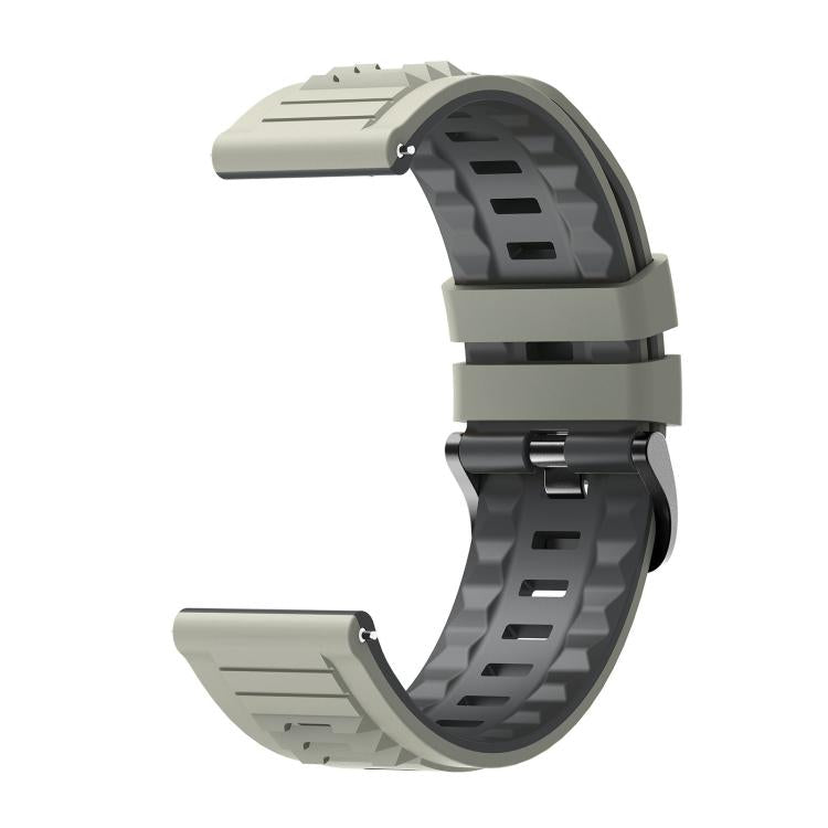 22mm Tyrannosaurus Rex Two Color Silicone Watch Band