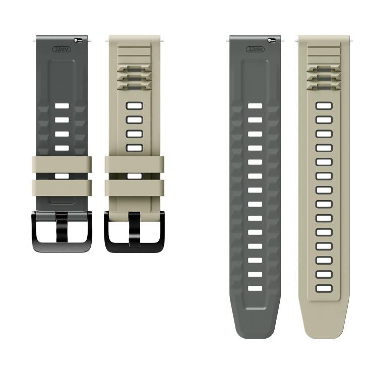 22mm Tyrannosaurus Rex Two Color Silicone Watch Band