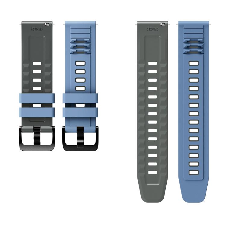 22mm Tyrannosaurus Rex Two Color Silicone Watch Band