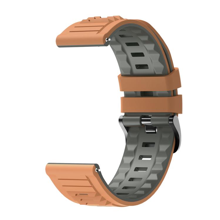 22mm Tyrannosaurus Rex Two Color Silicone Watch Band