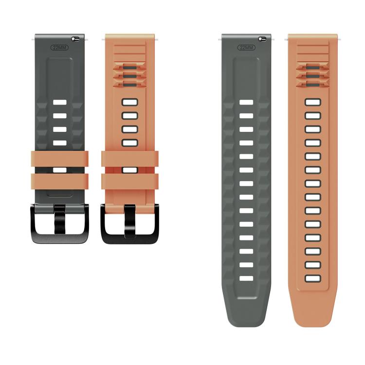 22mm Tyrannosaurus Rex Two Color Silicone Watch Band