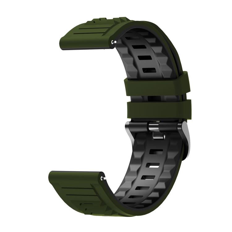 22mm Tyrannosaurus Rex Two Color Silicone Watch Band