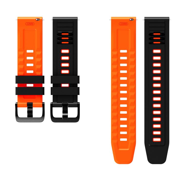 22mm Tyrannosaurus Rex Two Color Silicone Watch Band