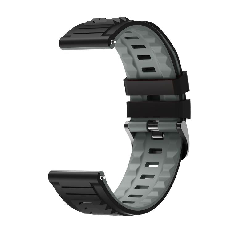 22mm Tyrannosaurus Rex Two Color Silicone Watch Band