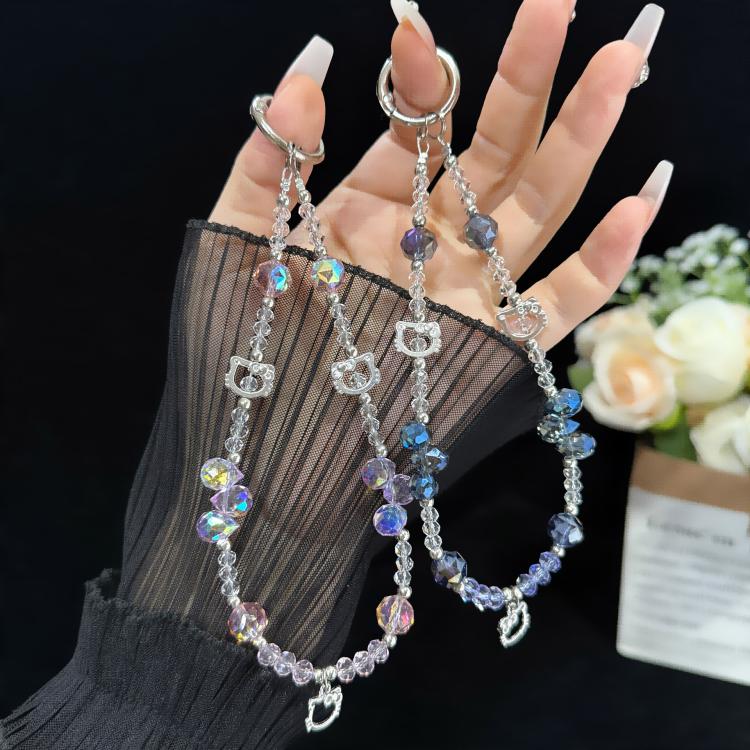 Alloy Cat Crystal Necklace