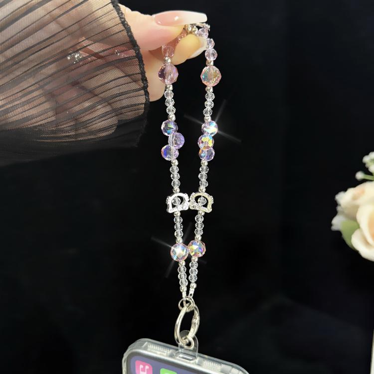 Alloy Cat Crystal Necklace