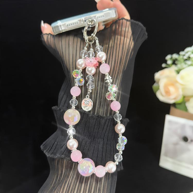 Stellar Rose Gold Pearl Bracelet