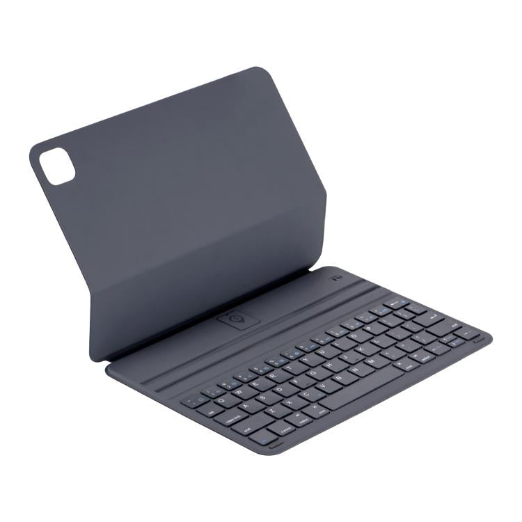 For iPad Air 11 2025 / 2024 / Pro 11 Dual-sided Clip Magnetic Keyboard Leather Case - Grey