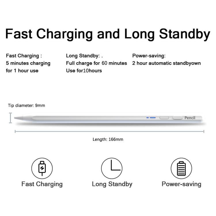 Universal Bluetooth Capacitor Pen For Apple and Android Capacitive Touch Screen Electronics