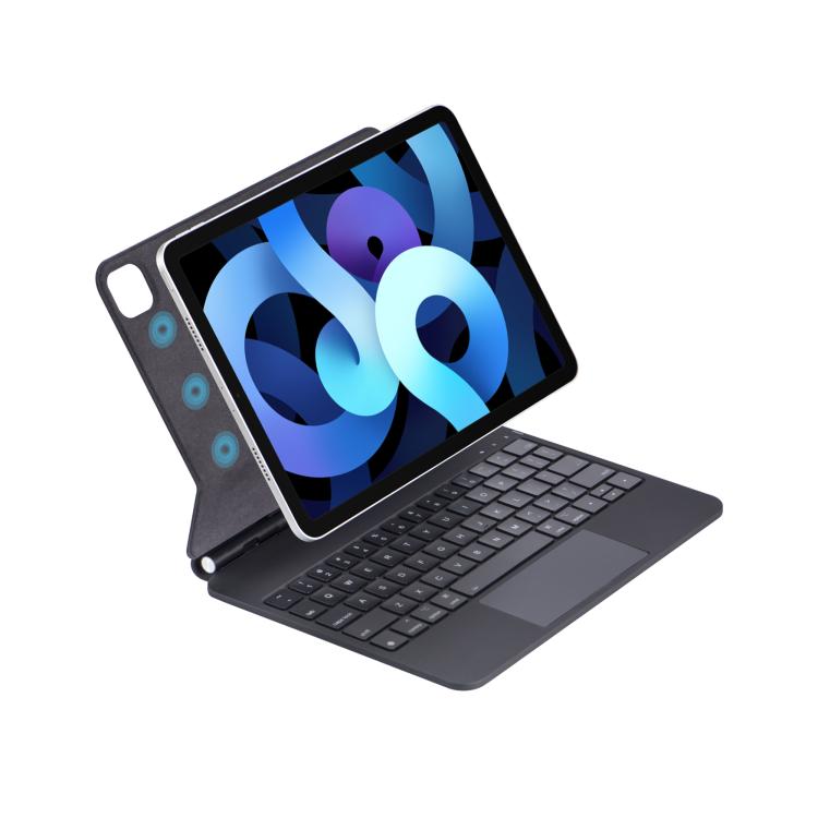 For iPad Air 11 2025 / 2024 / Pro 11 Touchpad Magic Keyboard Integrated Magnetic Protective Case