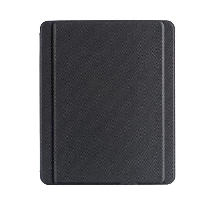 For iPad Air 13 2025 / 2024 / Pro 12.9 Split Bluetooth Backlit Keyboard Magnetic Four Corner Airbag Protective Case - Black