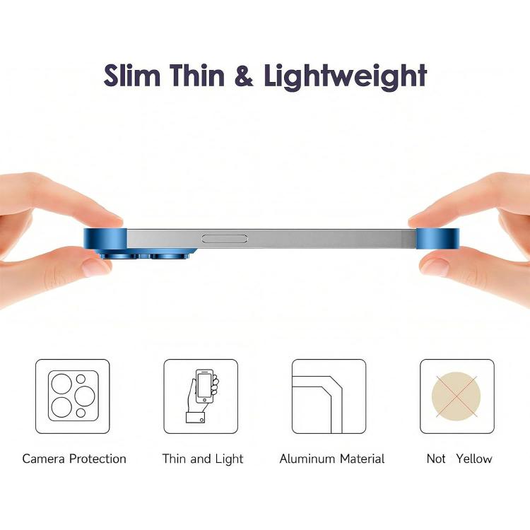 For iPhone 17 Ultra-thin Frameless Titanium Alloy Four Corner Shockproof Phone Case