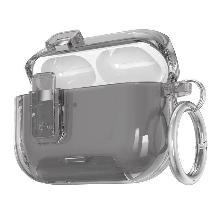 For AirPods Pro 3 Starry Magnetic Buckle Stand TPU Earphone Protective Cover with Finger Ring