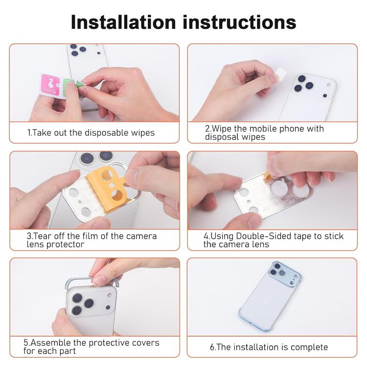 For iPhone 14 Pro Ultra-thin Frameless Titanium Alloy Four Corner Shockproof Phone Case