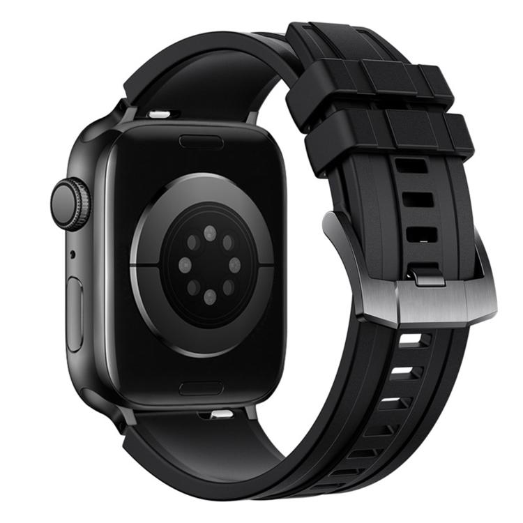 For Apple Watch 42mm / 41mm / 40mm / 38mm Extraordinary Exploration FKM Fluororubber Watch Band