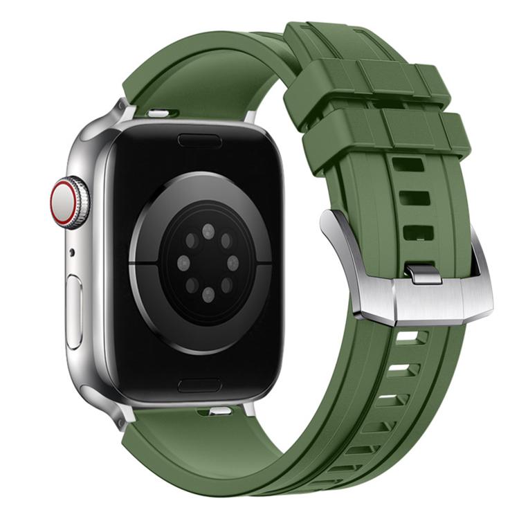 For Apple Watch 42mm / 41mm / 40mm / 38mm Extraordinary Exploration FKM Fluororubber Watch Band