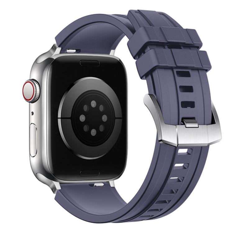 For Apple Watch 46mm / 49mm / 45mm / 44mm Extraordinary Exploration FKM Fluororubber Watch Band