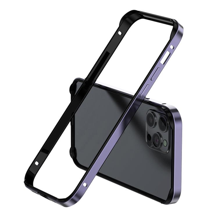 For iPhone 15 Pro Metal Hybrid Silicone Four-Corner Shockproof Cooling Phone Frame Case
