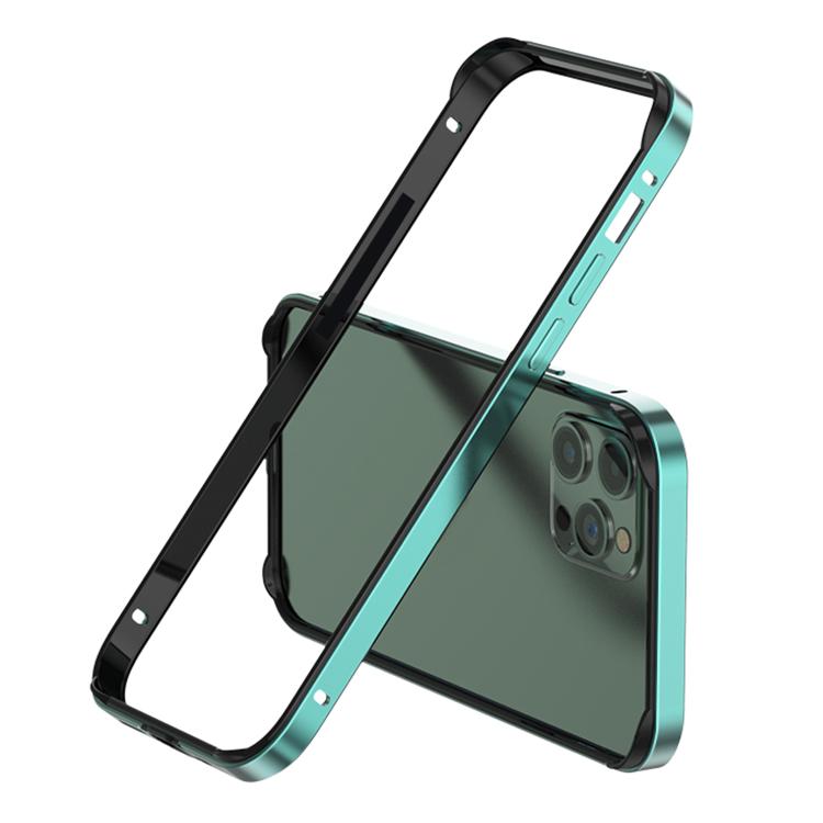 For iPhone 14 Pro Metal Hybrid Silicone Four-Corner Shockproof Cooling Phone Frame Case