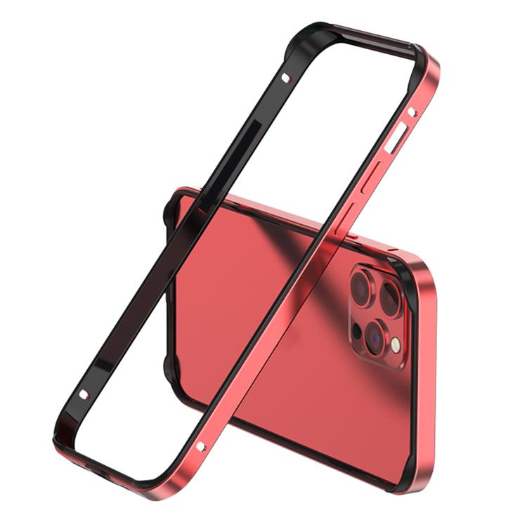 For iPhone 13 Pro Metal Hybrid Silicone Four-Corner Shockproof Cooling Phone Frame Case