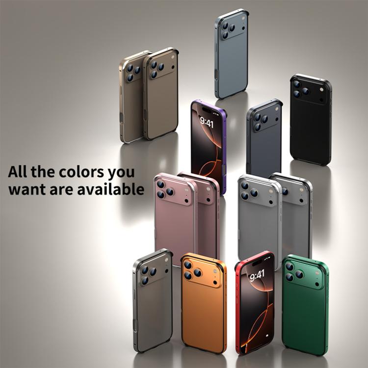 For iPhone 14 Plus Metal Hybrid Silicone Four-Corner Shockproof Cooling Phone Frame Case