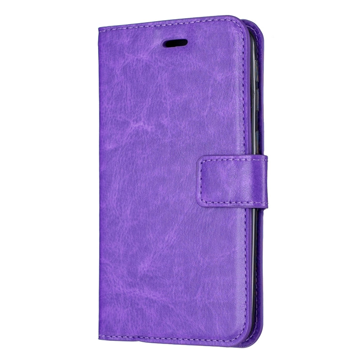 Crazy Horse Texture Horizontal Flip Leather Case with Holder & Card Slots & Wallet & Photo Frame for Huawei Y5 2019