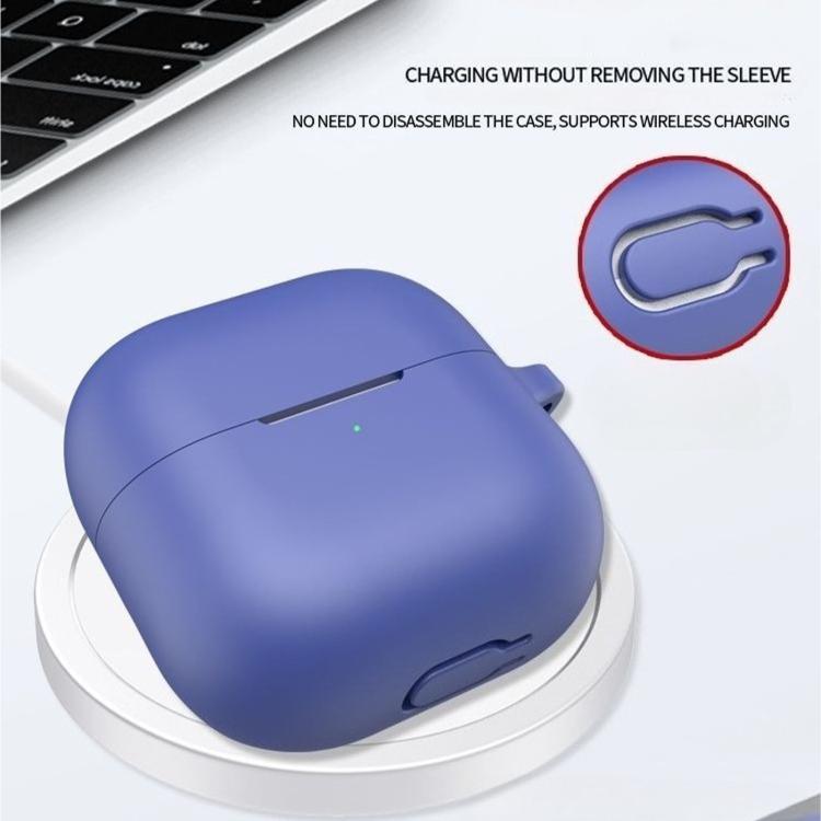 For Huawei FreeClip 2 Solid Color Silicone Earphone Protective Cover