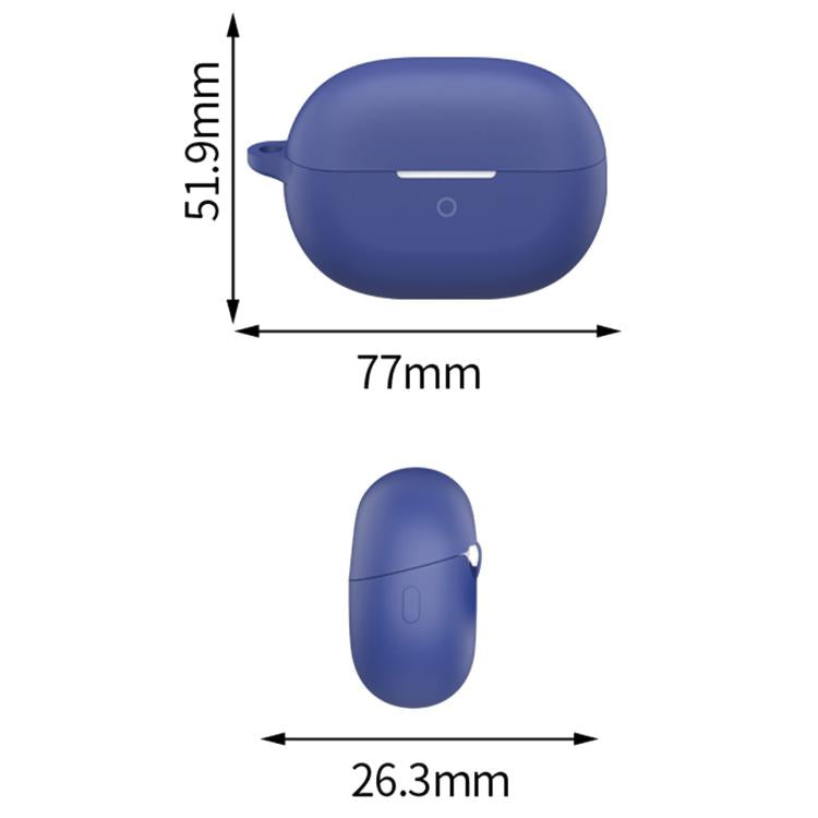 For Huawei FreeBuds Pro 5 Solid Color Silicone Earphone Protective Cover