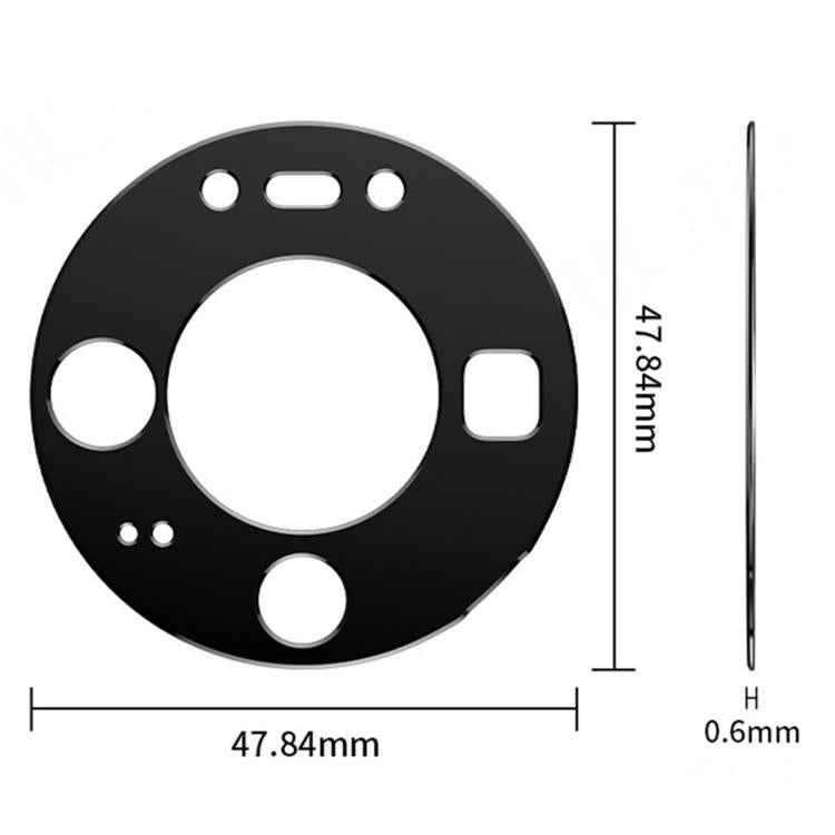 For Huawei Mate 80 Pro Kalebol Metal Hollow Lens Protection Ring
