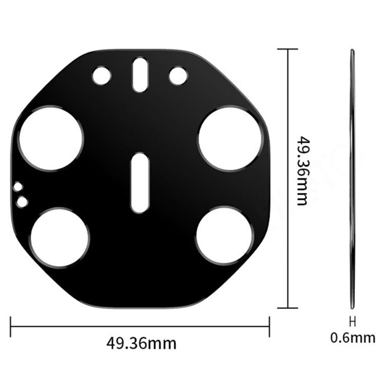 For Huawei Mate 80 RS Ultimate Kalebol Metal Hollow Lens Protection Ring