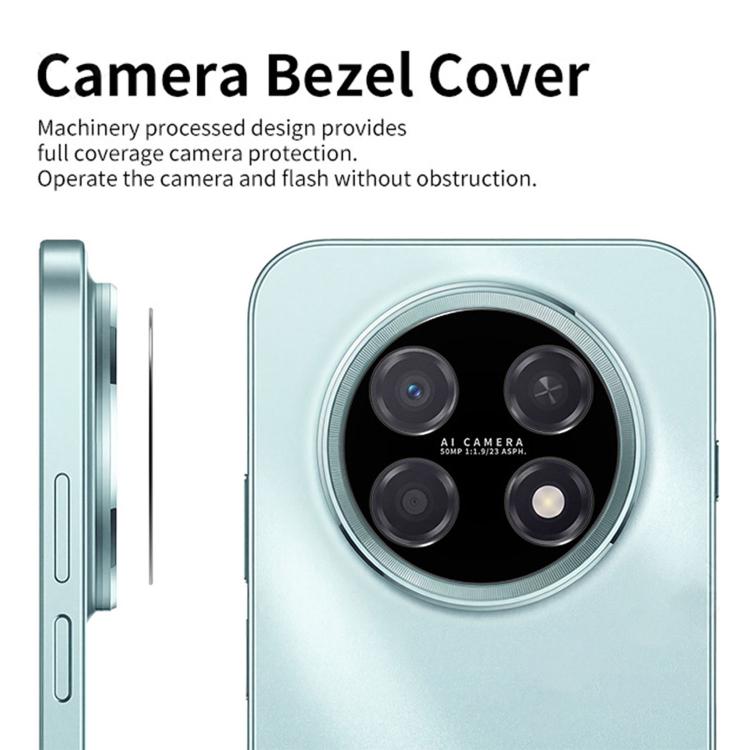 For Huawei Enjoy 90 Pro Max Kalebol Metal Hollow Lens Protection Ring