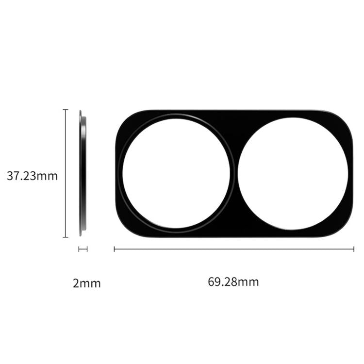 For Huawei nova 15 Ultra Kalebol Metal Hollow Lens Protection Ring